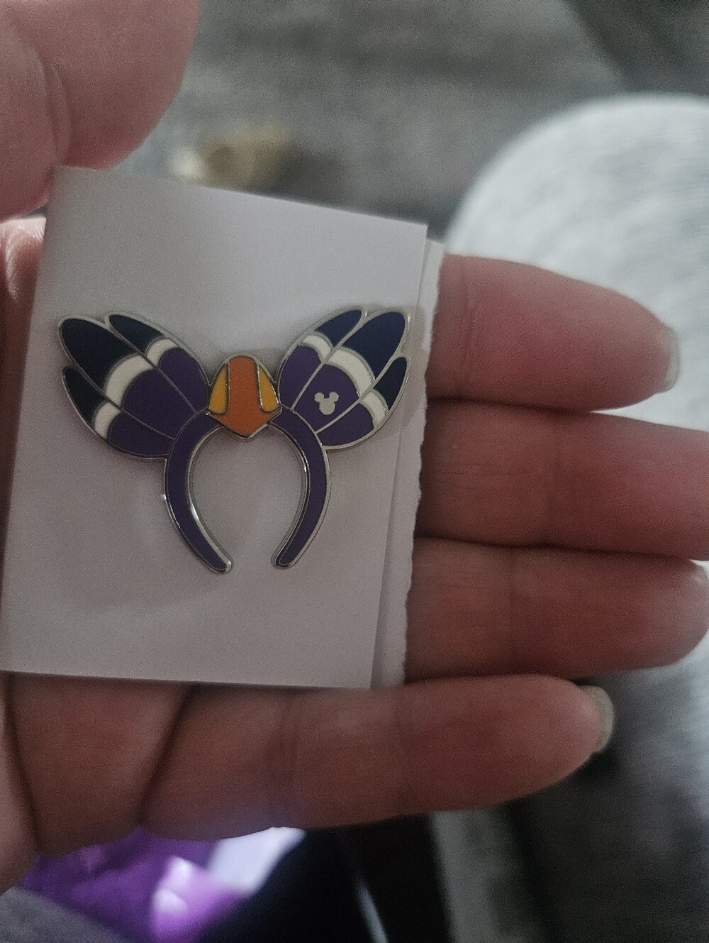 Zazu Ear Headband pin from the Walt Disney World Hidden Disney Series 2026 Wave